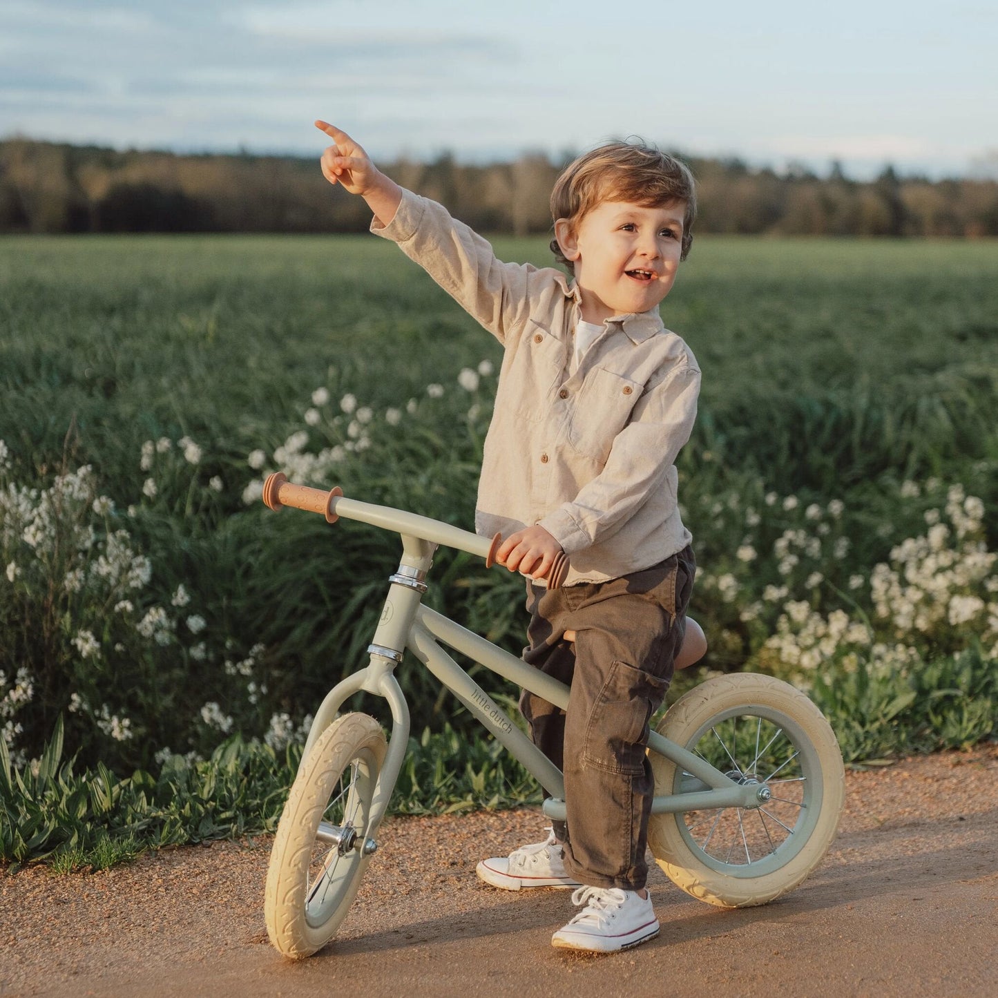 Loopfiets Mat Groen