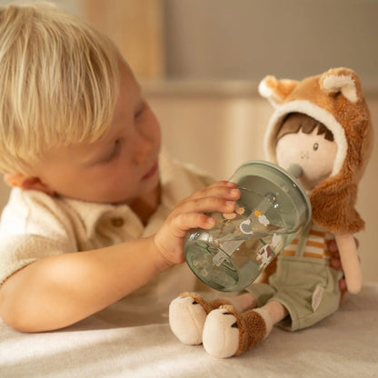 Kinderglas 250 ml Met Rietje Little Farm