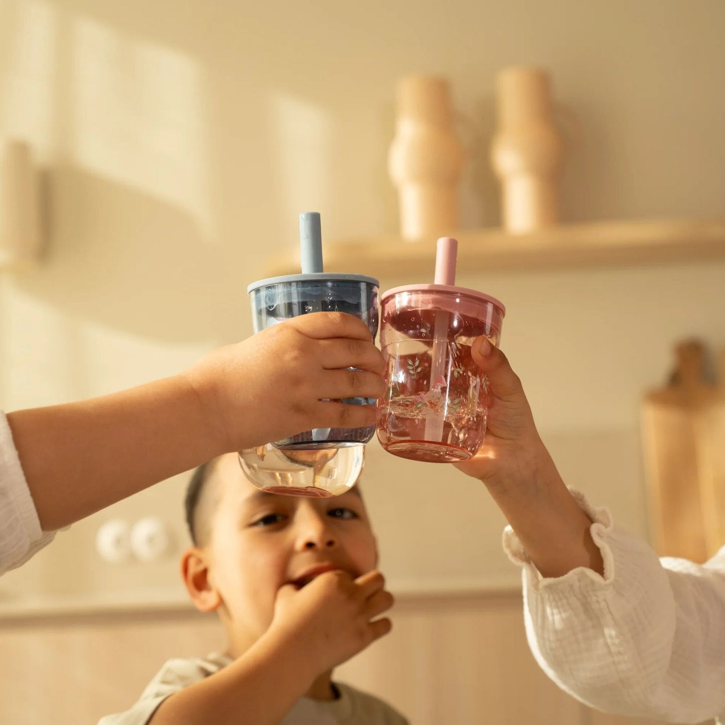 Kinderglas 250 ml Met Rietje Fairy Garden
