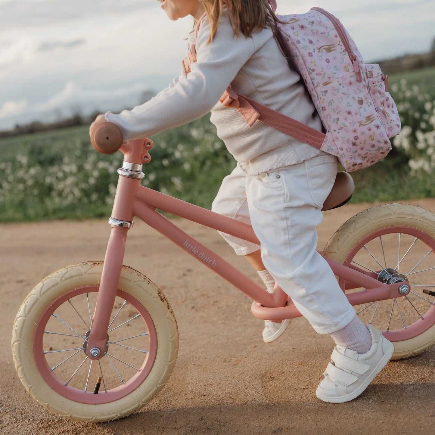 Loopfiets Mat Roze