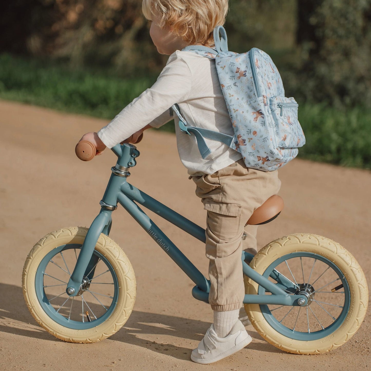 Loopfiets Mat Blauw