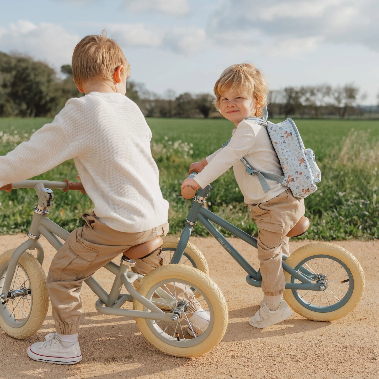 Loopfiets Mat Blauw