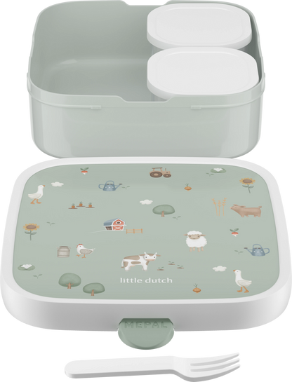 Bento lunchbox groot Little Farm