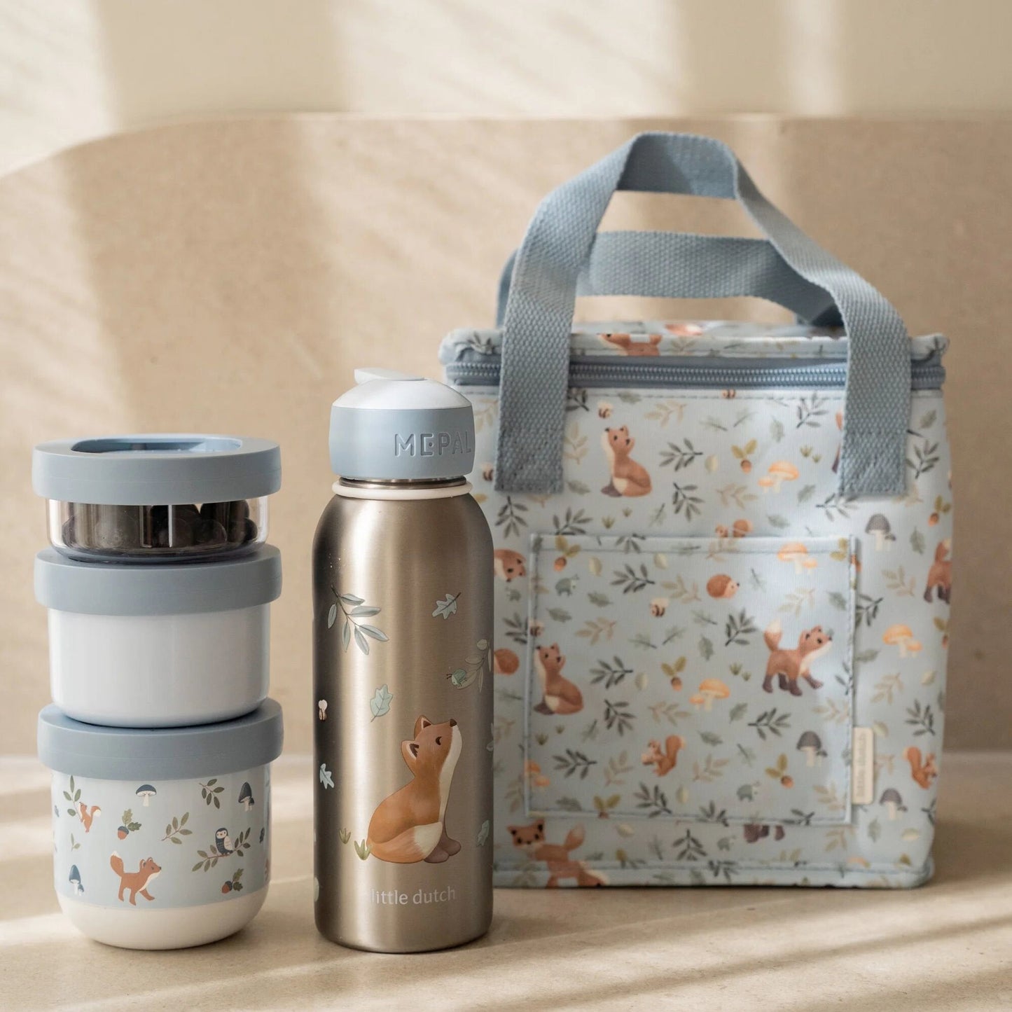 Isoleerfles Flip-Up 350 ml Forest Friends