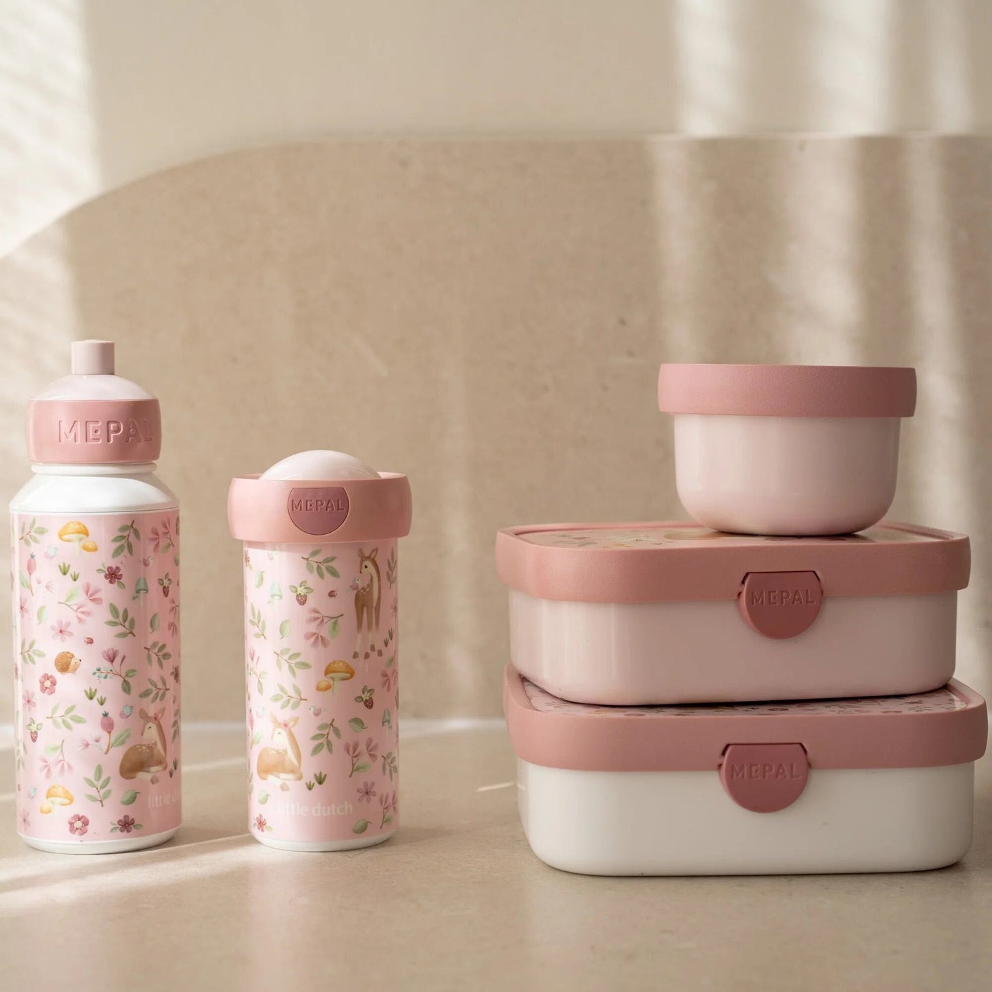 Drinkfles pop-up 400 ml Fairy Garden