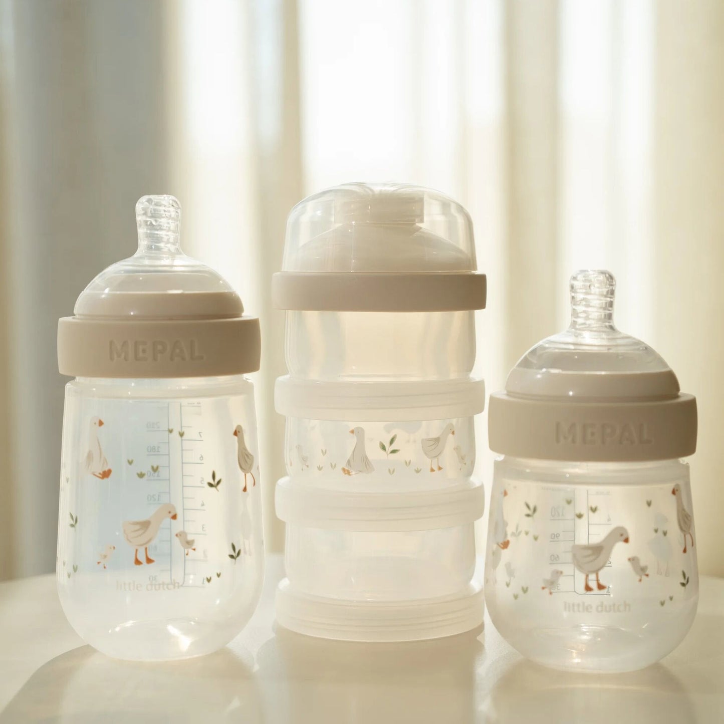 Starterset Babyflessen Mio 4-Delig - Little Goose