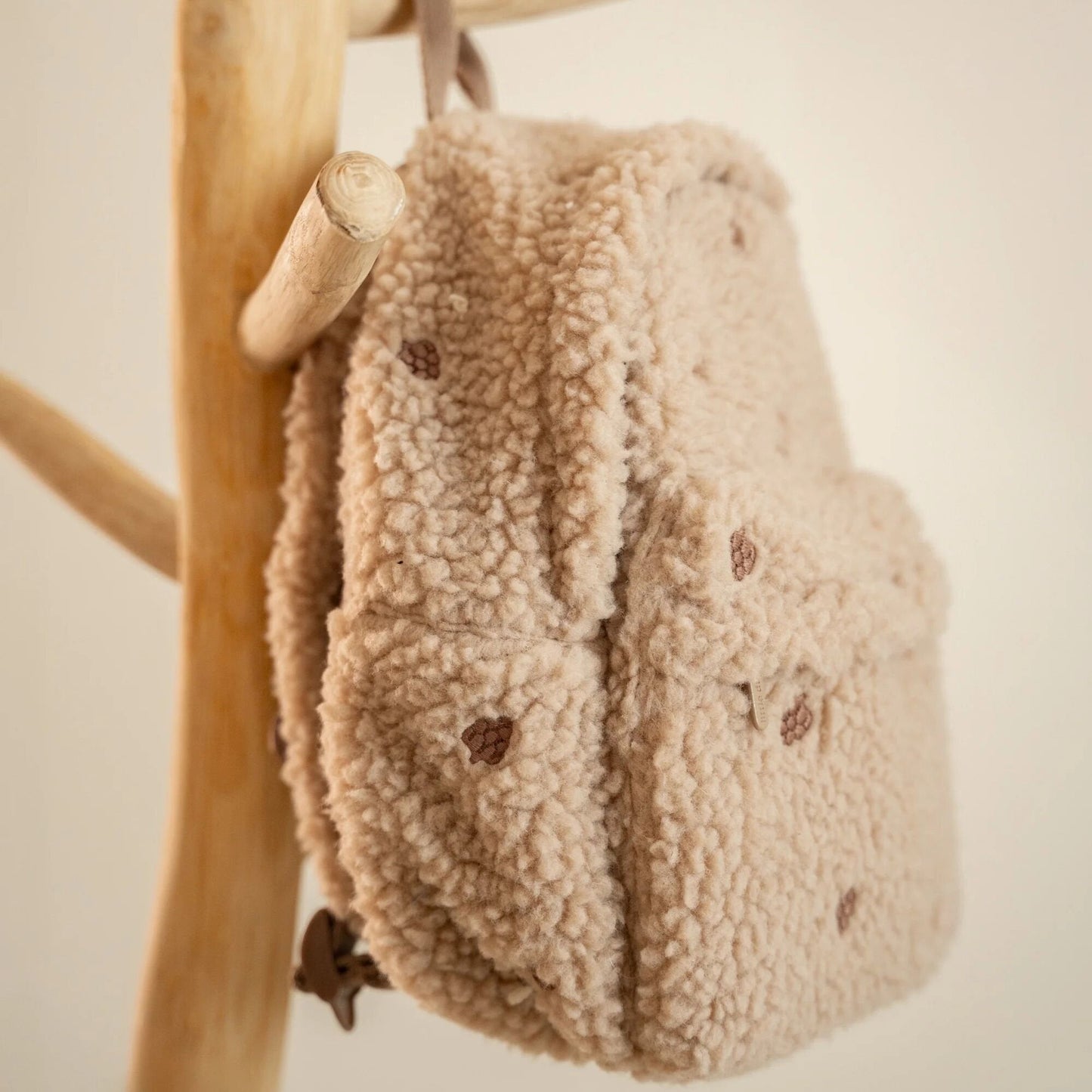 Teddy Rugzakje Taupe