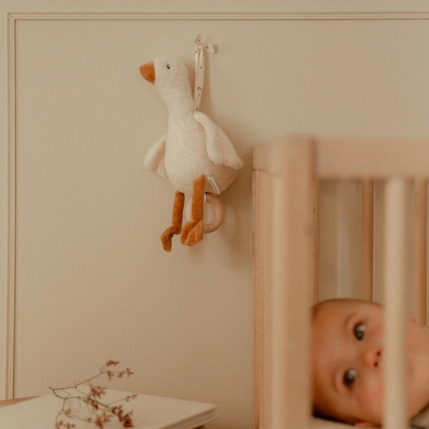 Muziekdoosje Gans - Wit - Little Goose