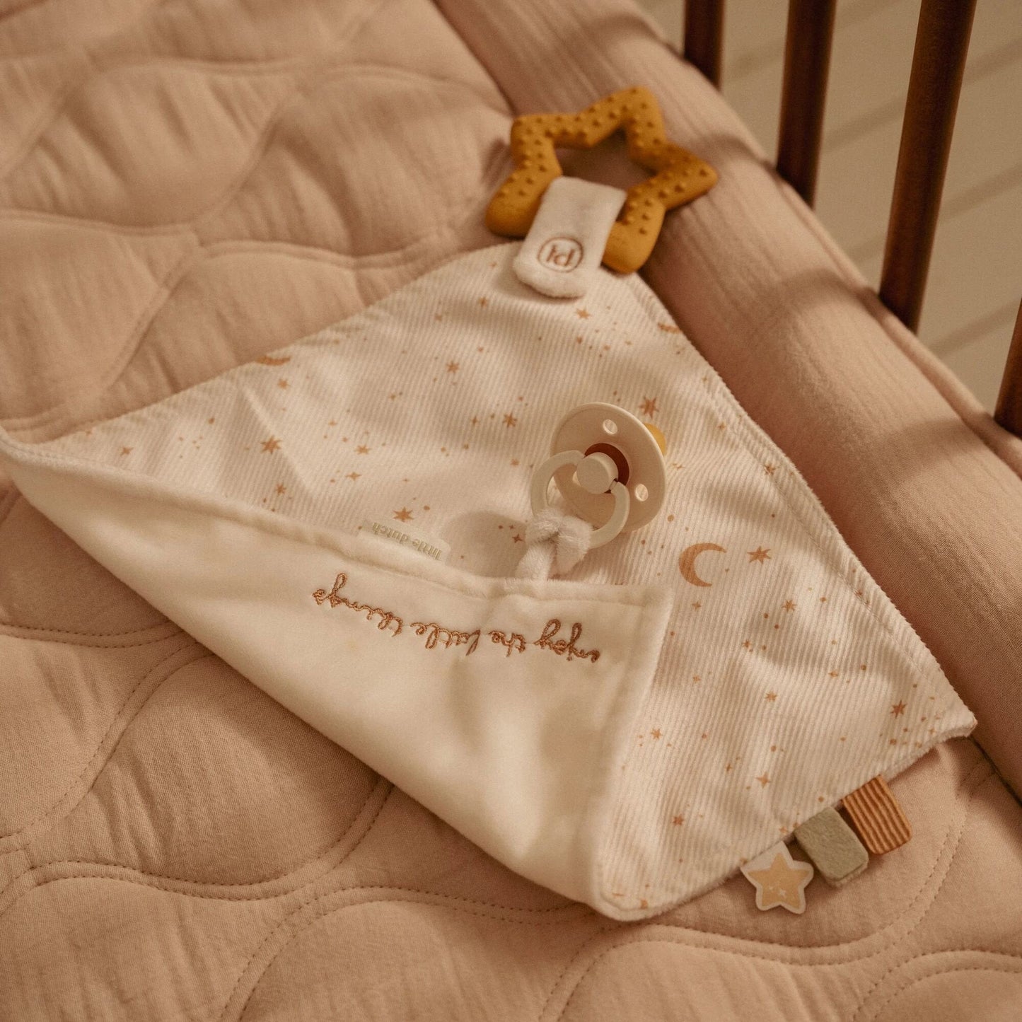 Knuffeldoekje met bijtring - Newborn Naturals