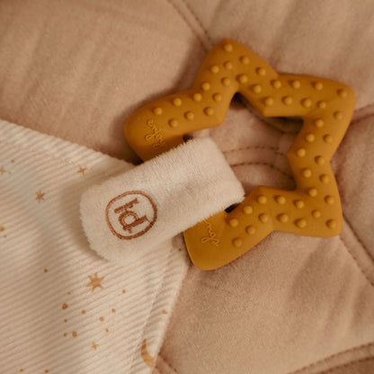 Knuffeldoekje met bijtring - Newborn Naturals
