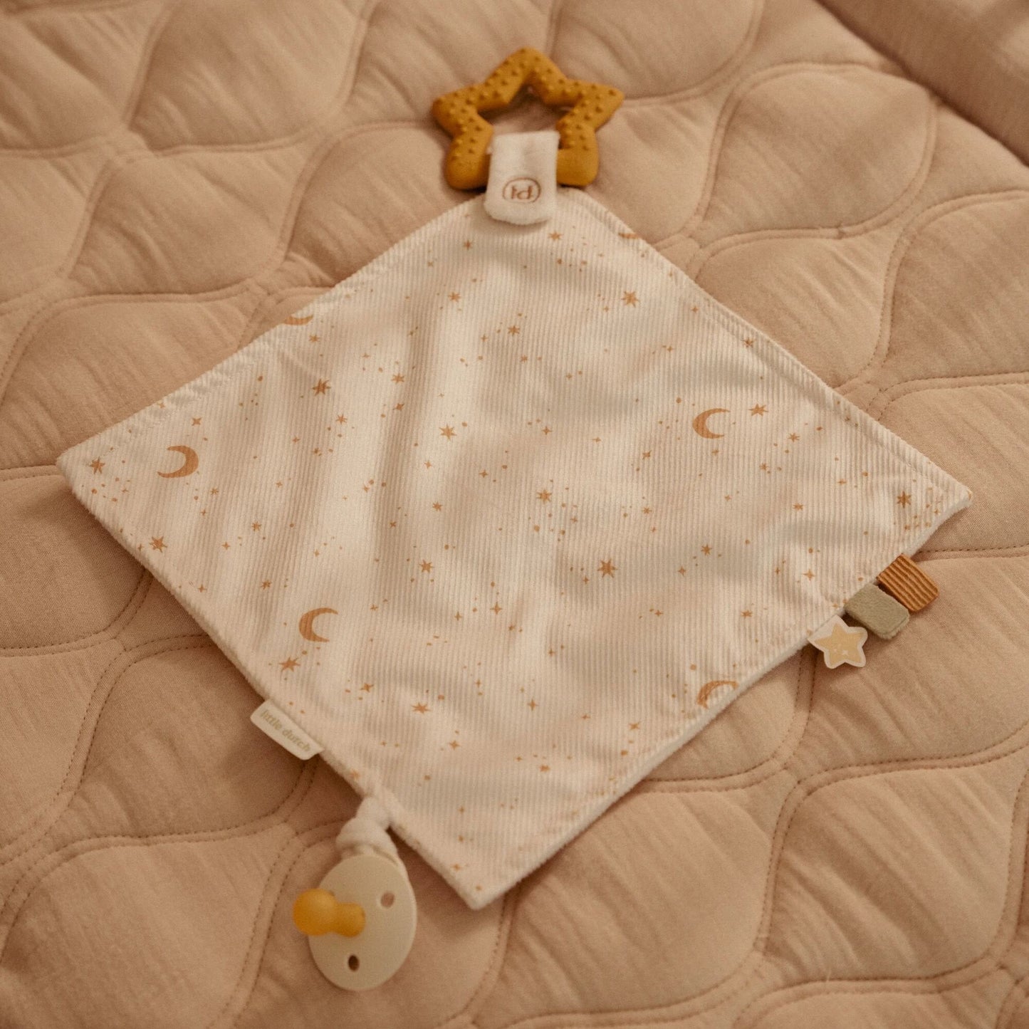 Knuffeldoekje met bijtring - Newborn Naturals