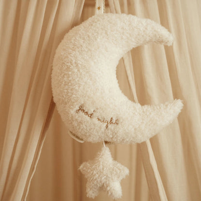 Muziekdoosje Maan - Wit - Newborn Naturals