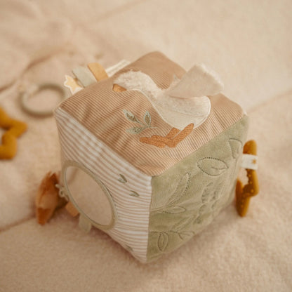 Activiteitenkubus - Beige - Newborn Naturals
