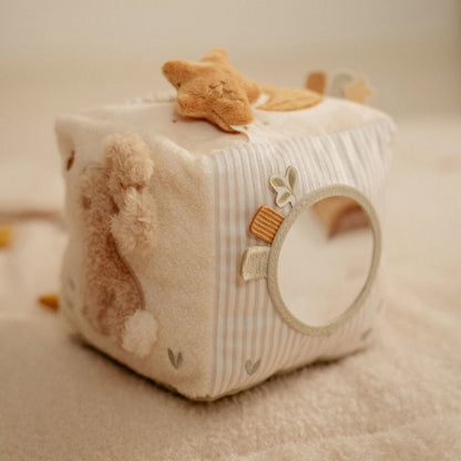 Activiteitenkubus - Beige - Newborn Naturals