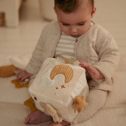 Activiteitenkubus - Beige - Newborn Naturals