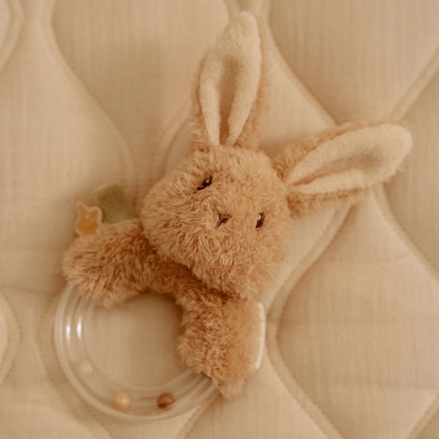 Ringrammelaar - Beige - Newborn Naturals