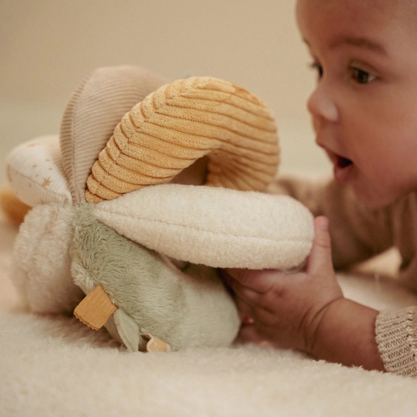 Grijpbal - Wit - Newborn Naturals