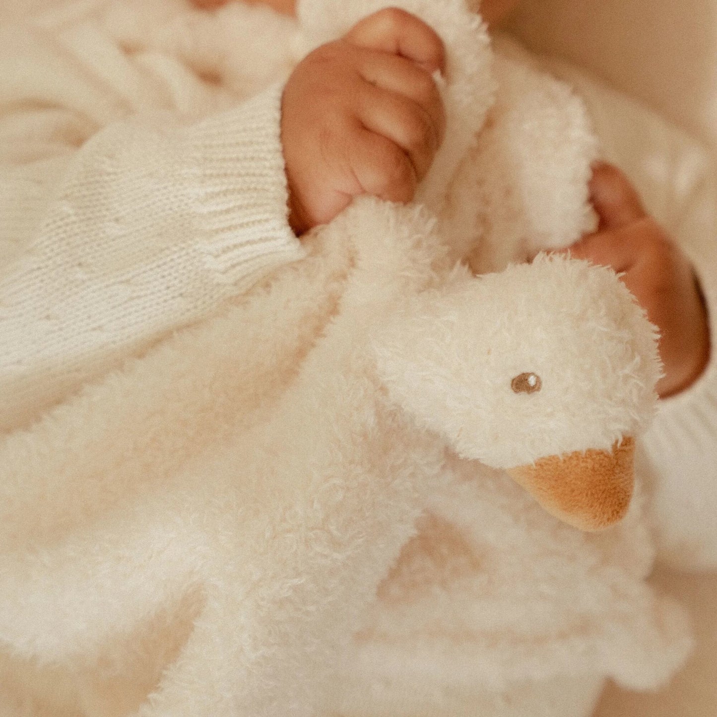 Knuffeldoekje - Wit - Little Goose