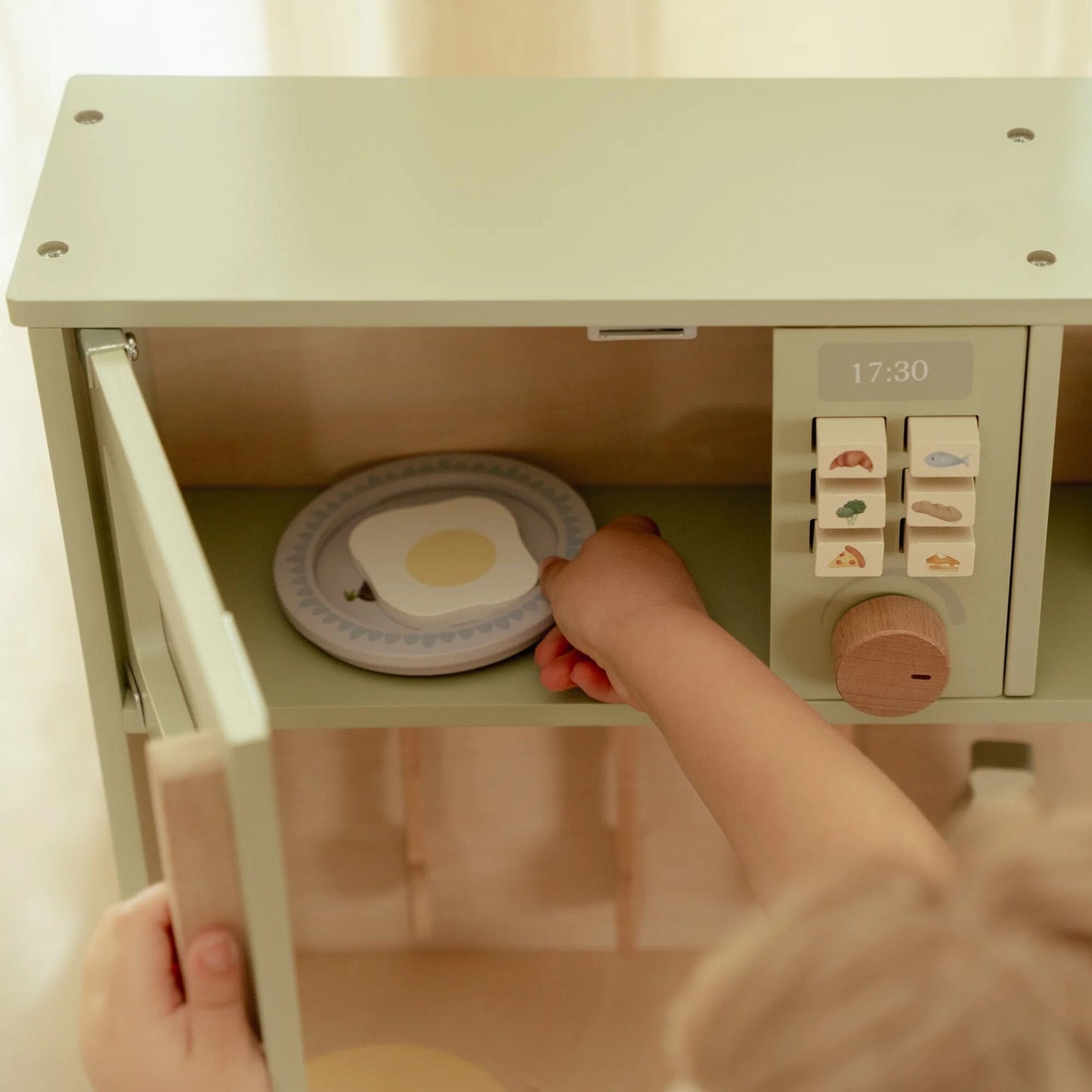 Houten speelkeuken - Groen