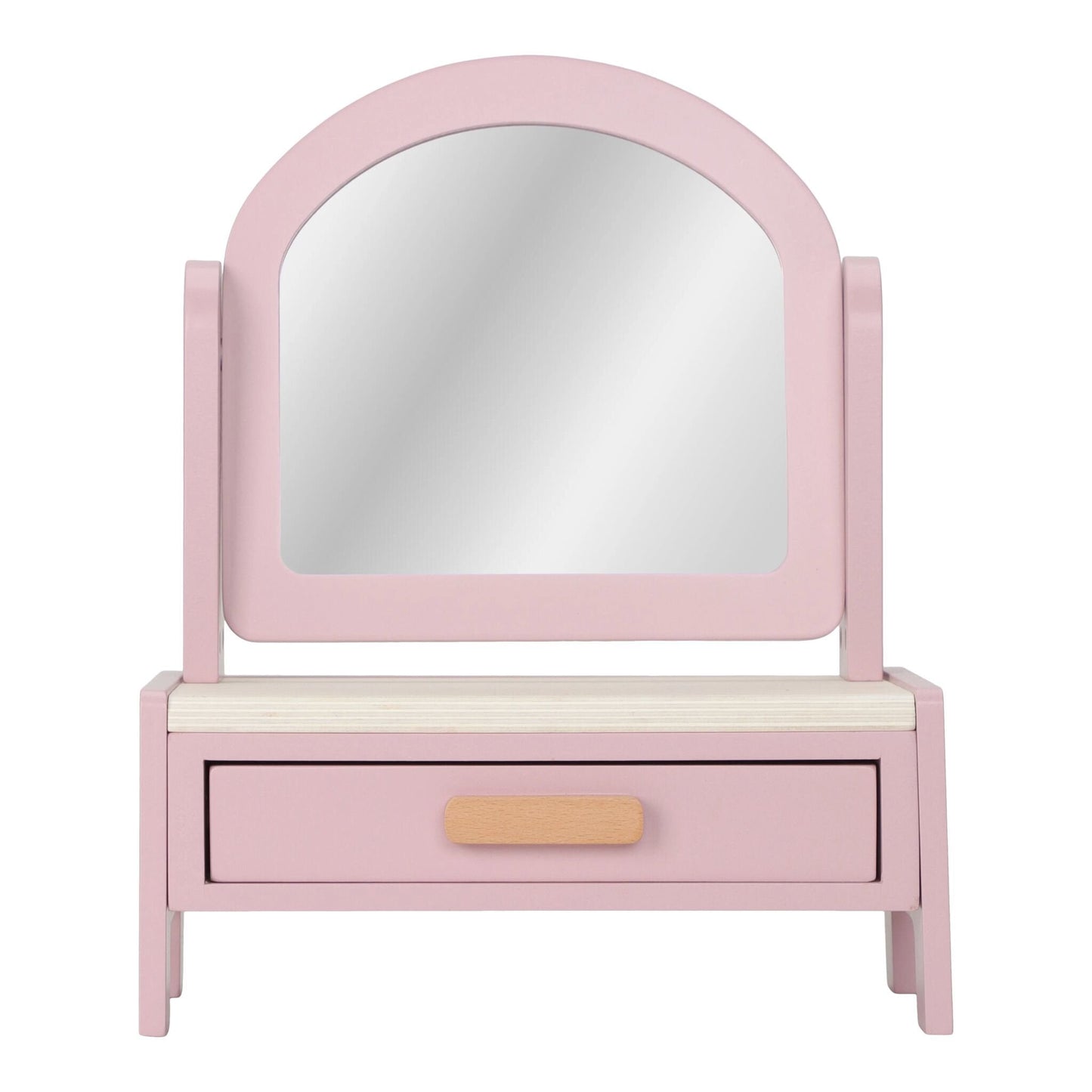 Houten kaptafel - Roze - Essentials