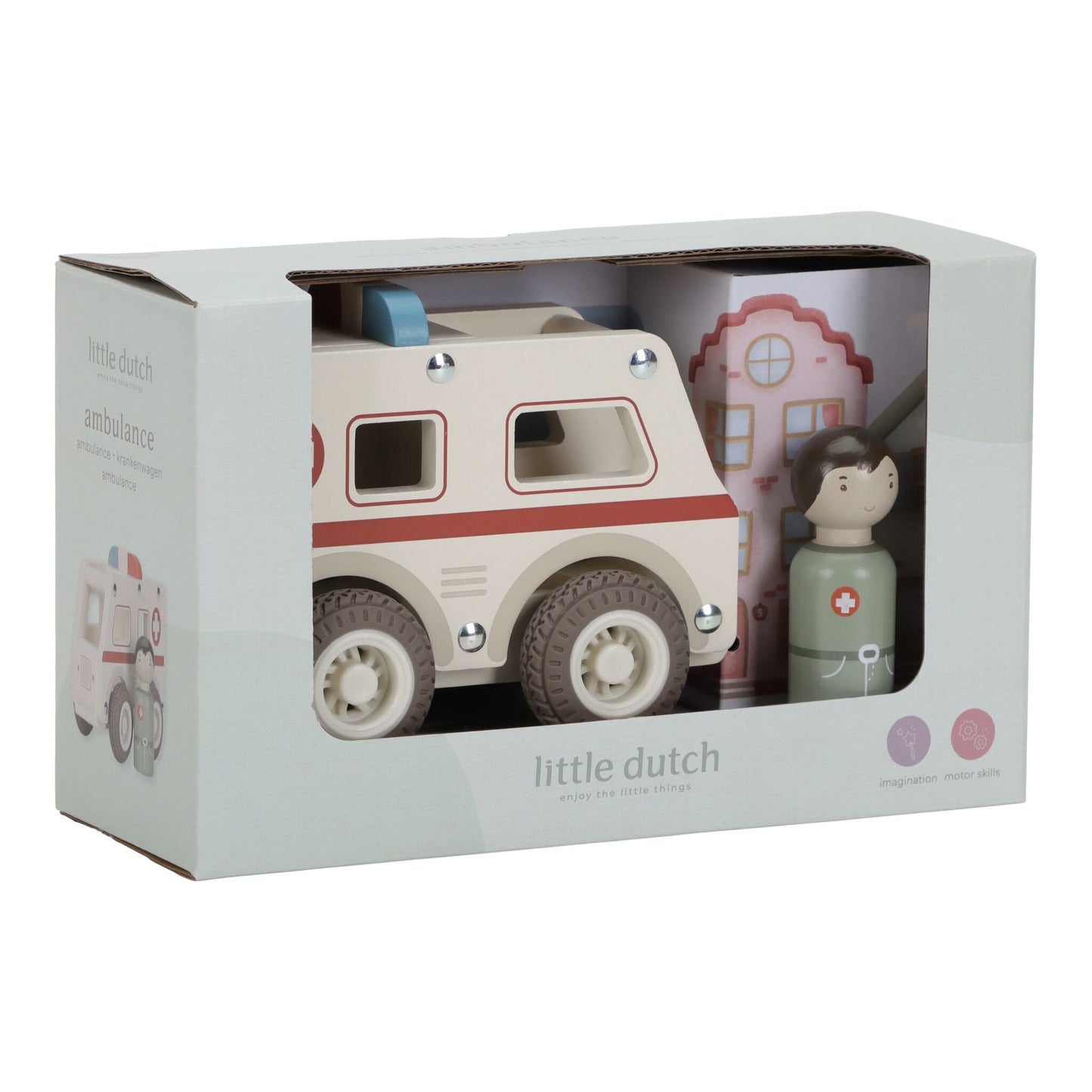 Houten ambulance - Wit - Essentials