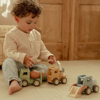 Houten cementwagen – Groen – Essentials