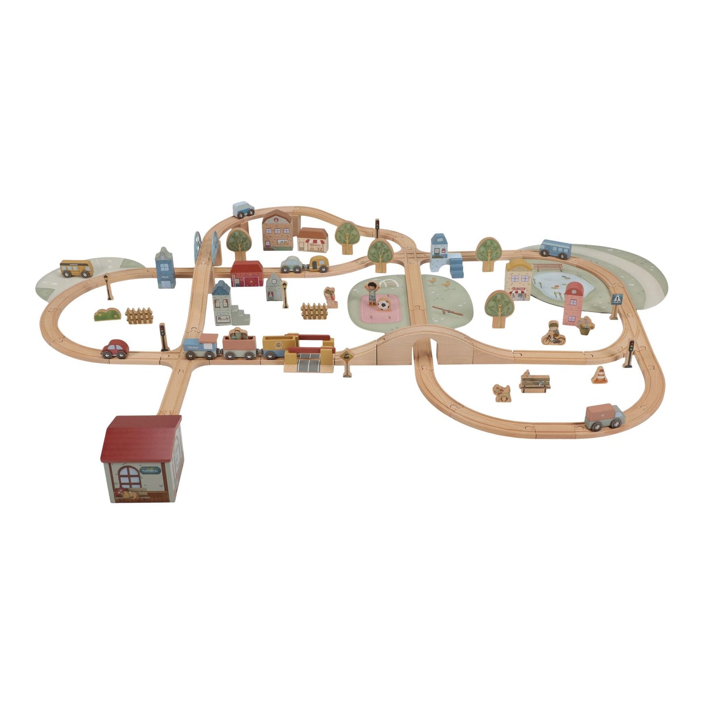 Houten treinbaan – XL – Essentials