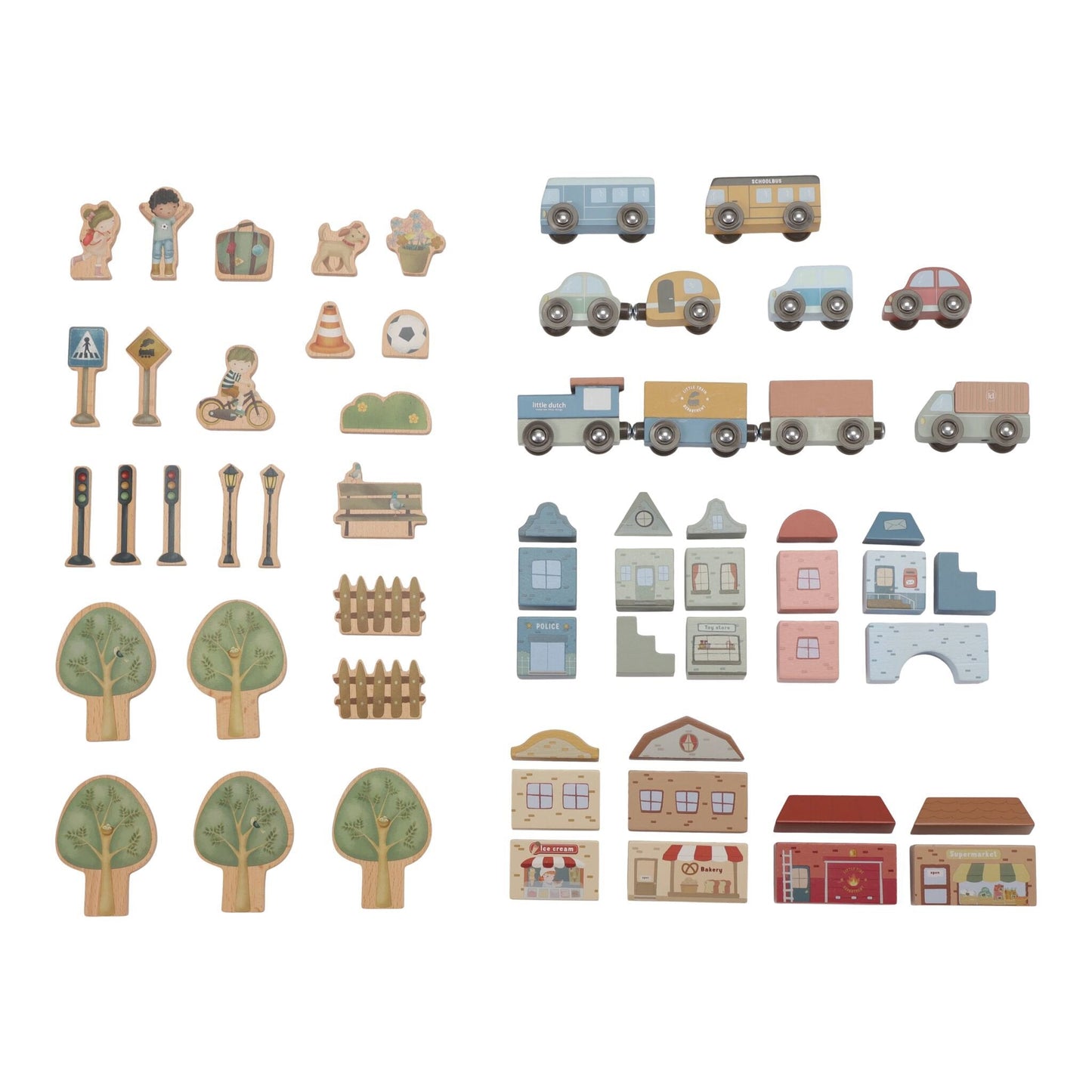 Houten treinbaan – XL – Essentials