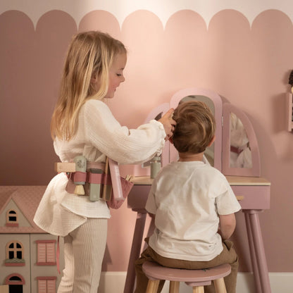 Houten kappersset – Roze – Essentials