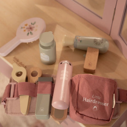 Houten kappersset – Roze – Essentials