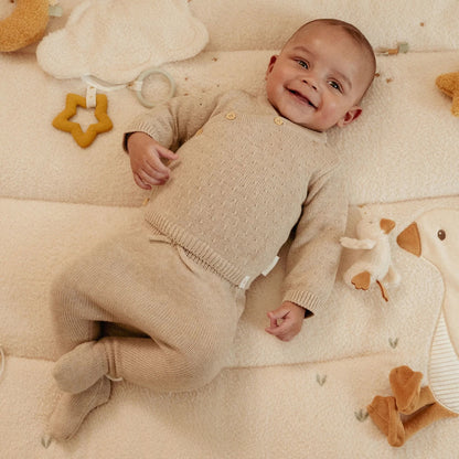 Gebreide broek - Beige - Newborn Naturals