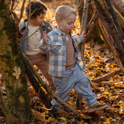 Broek - Joggingstof - Blauw - Forest Friends