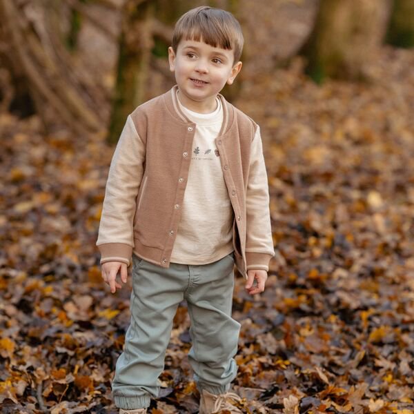 Gebreid vest - Bruin - Forest Friends
