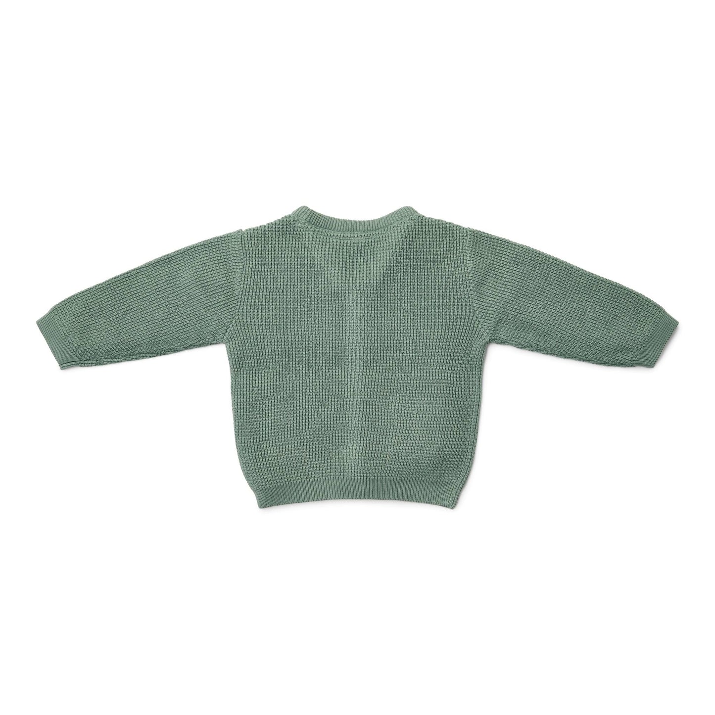 Gebreid vest - Groen - Forest Friends