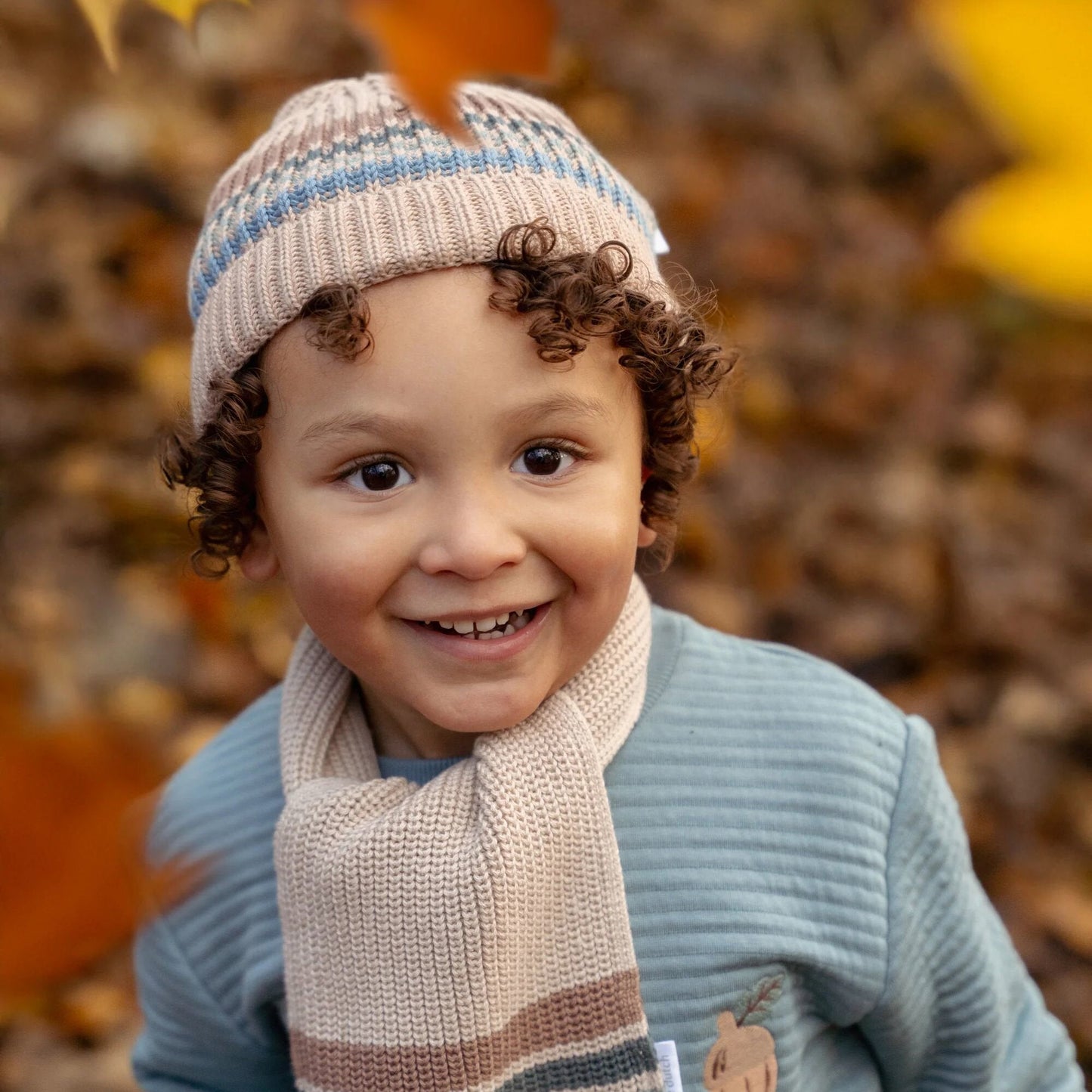 Muts - Bruin - Forest Friends - Stripe