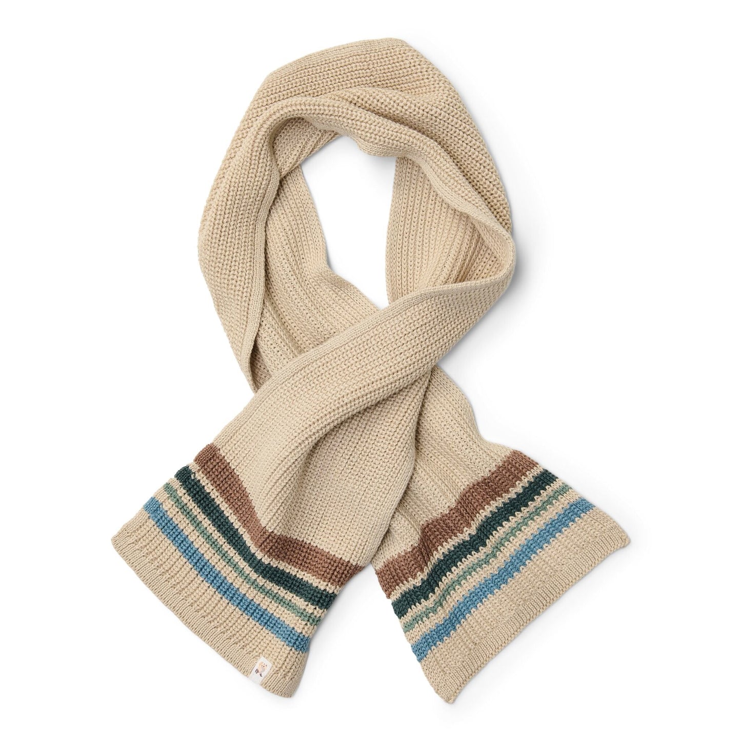 Sjaal - Bruin - Maat one size - Forest Friends - Stripe