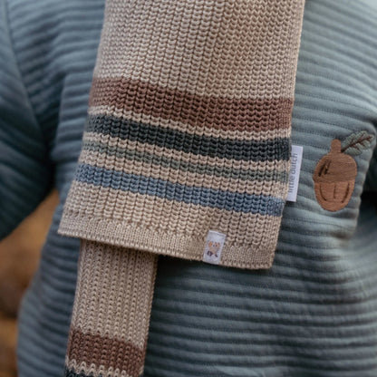 Sjaal - Bruin - Maat one size - Forest Friends - Stripe