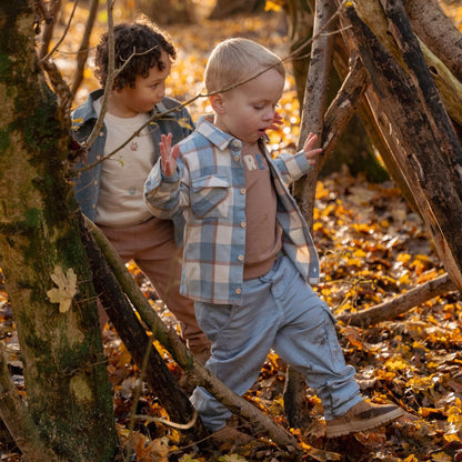 Overhemd - Blauw - Forest Friends