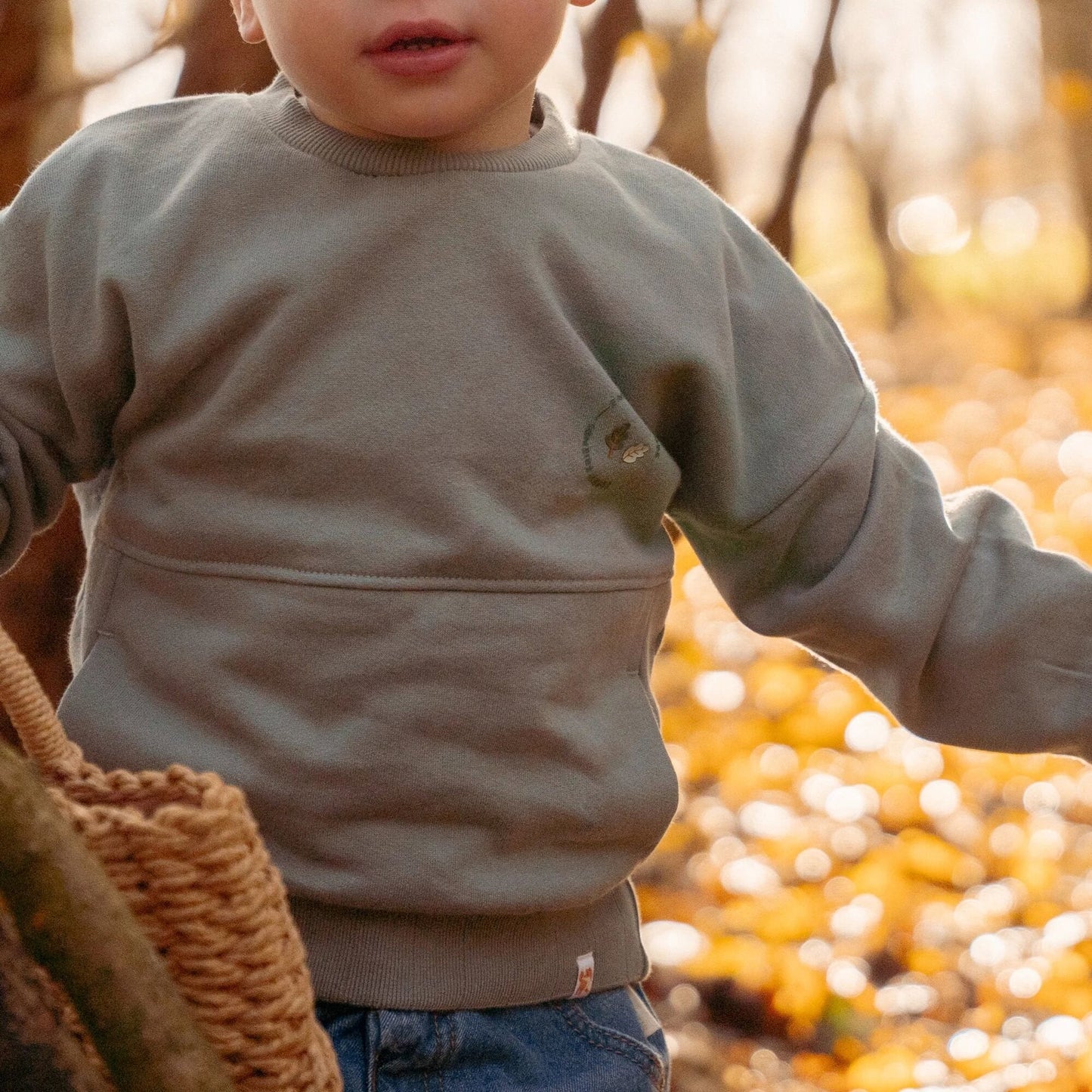 Sweater - Groen - Forest Friends
