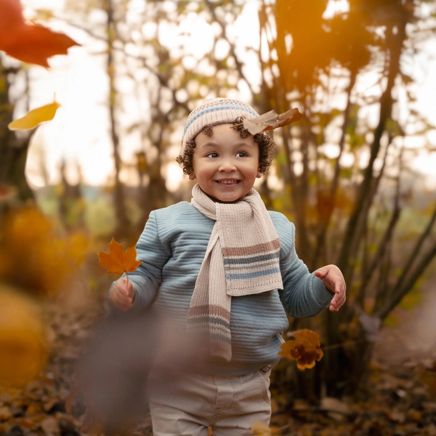 Sweater - Blauw - Forest Friends