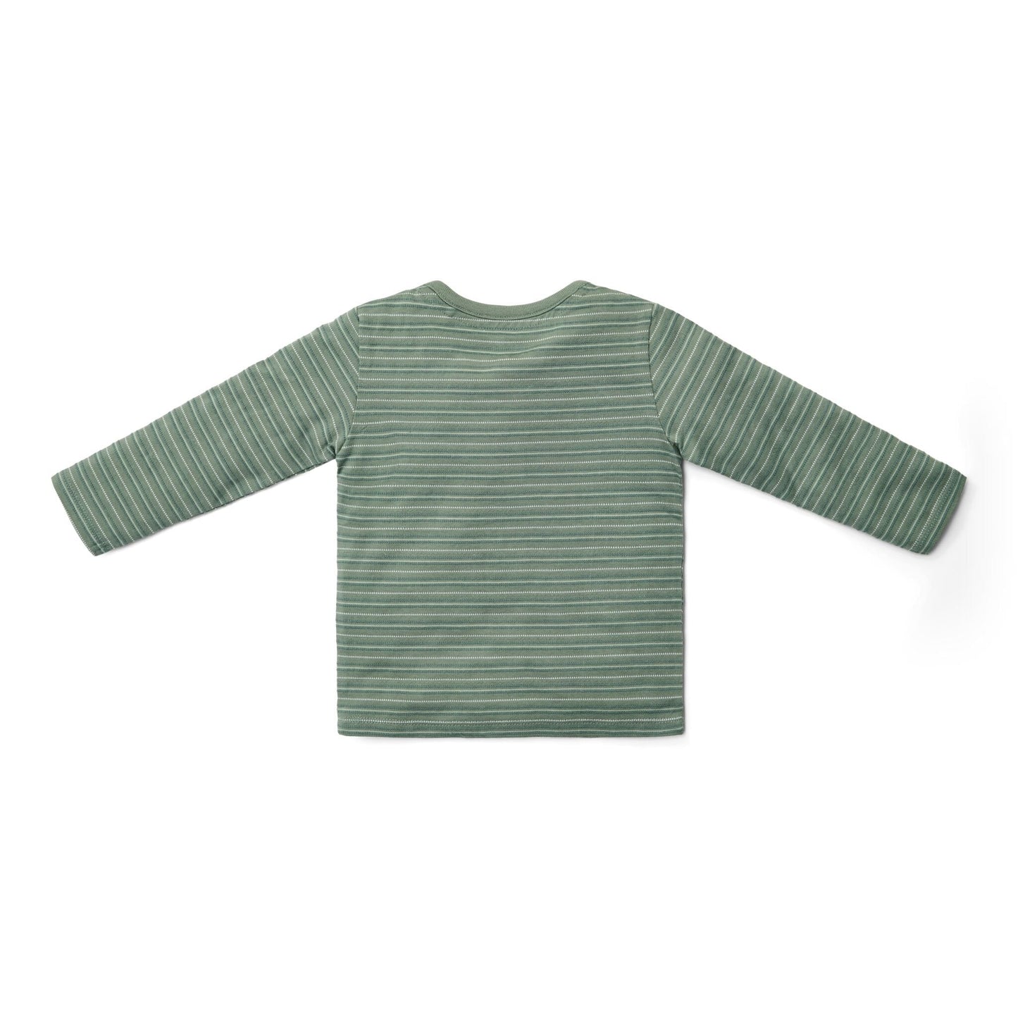 Shirt lange mouw - Groen - Forest Friends - Stripe