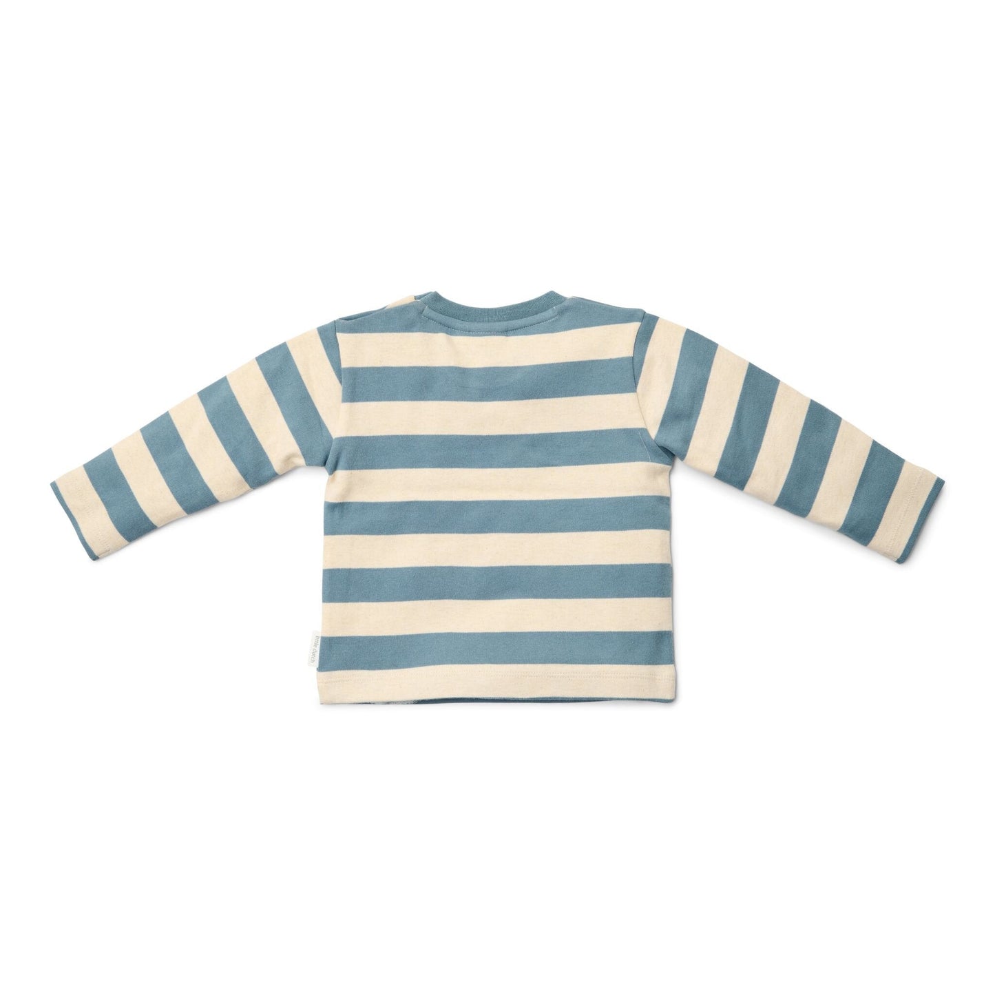 Shirt lange mouw - Blauw - Zand - Forest Friends - Stripe