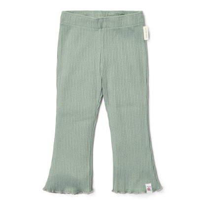 Flared broek - Groen - Fairy Garden