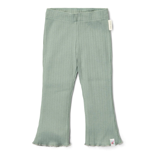 Flared broek - Groen - Fairy Garden