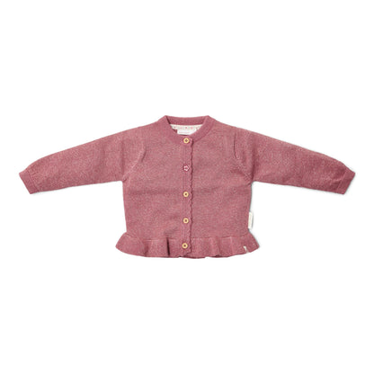 Gebreid vest - Knoopjes - Roze - Fairy Garden