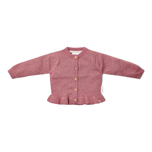 Gebreid vest - Knoopjes - Roze - Fairy Garden