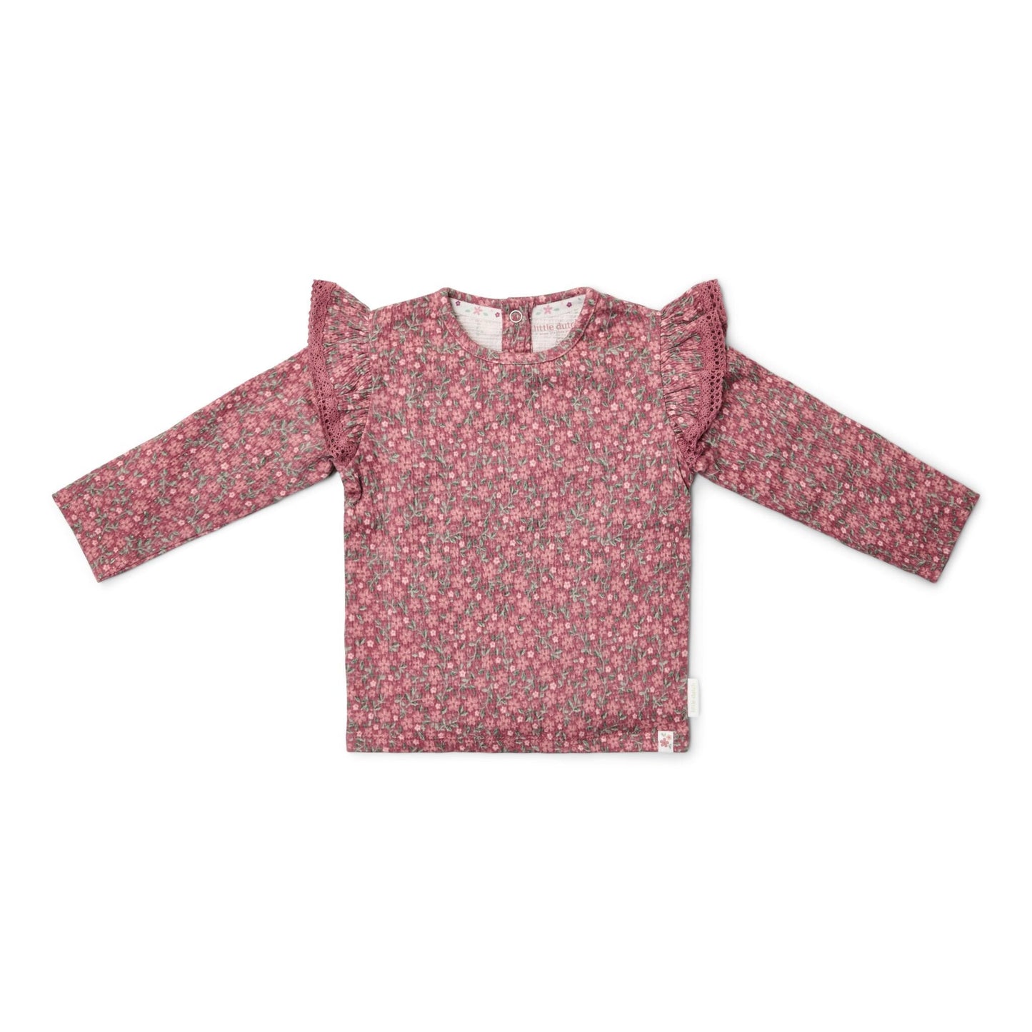 Shirt lange mouw - Roze - Fairy Garden - Bloemen
