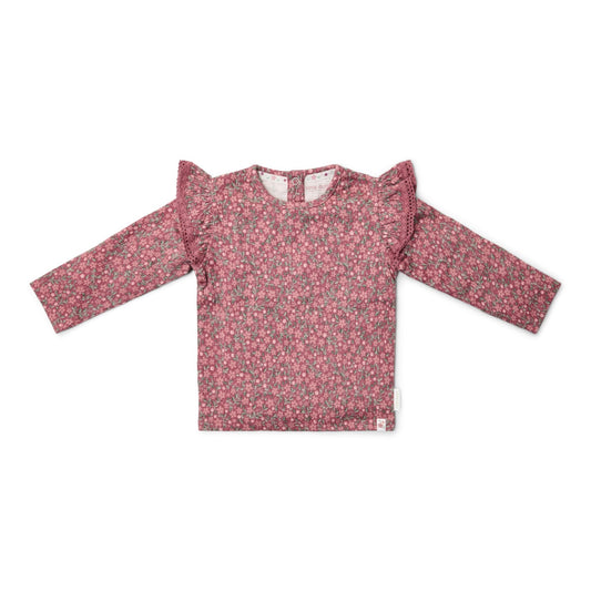 Shirt lange mouw - Roze - Fairy Garden - Bloemen