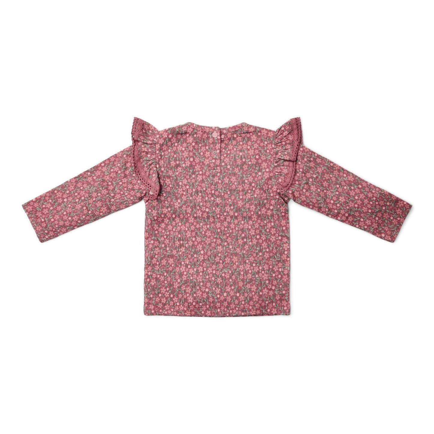 Shirt lange mouw - Roze - Fairy Garden - Bloemen