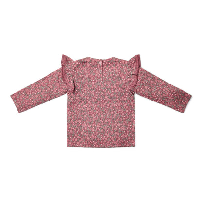 Shirt lange mouw - Roze - Fairy Garden - Bloemen
